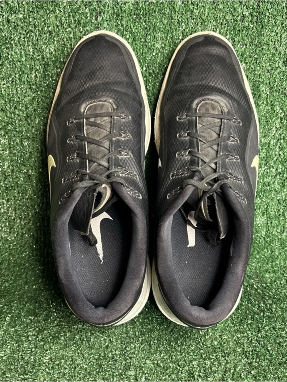 Nike Lunar Control Vapor 2 Golf Shoes Men’s 10.5 899633-002‎ Black White